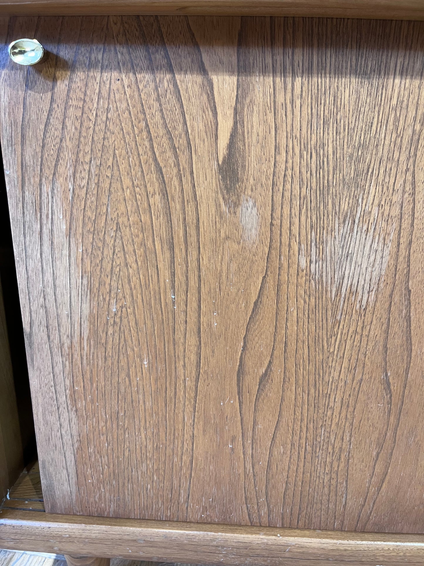 Krug Solid Wood Elm MCM Hutch