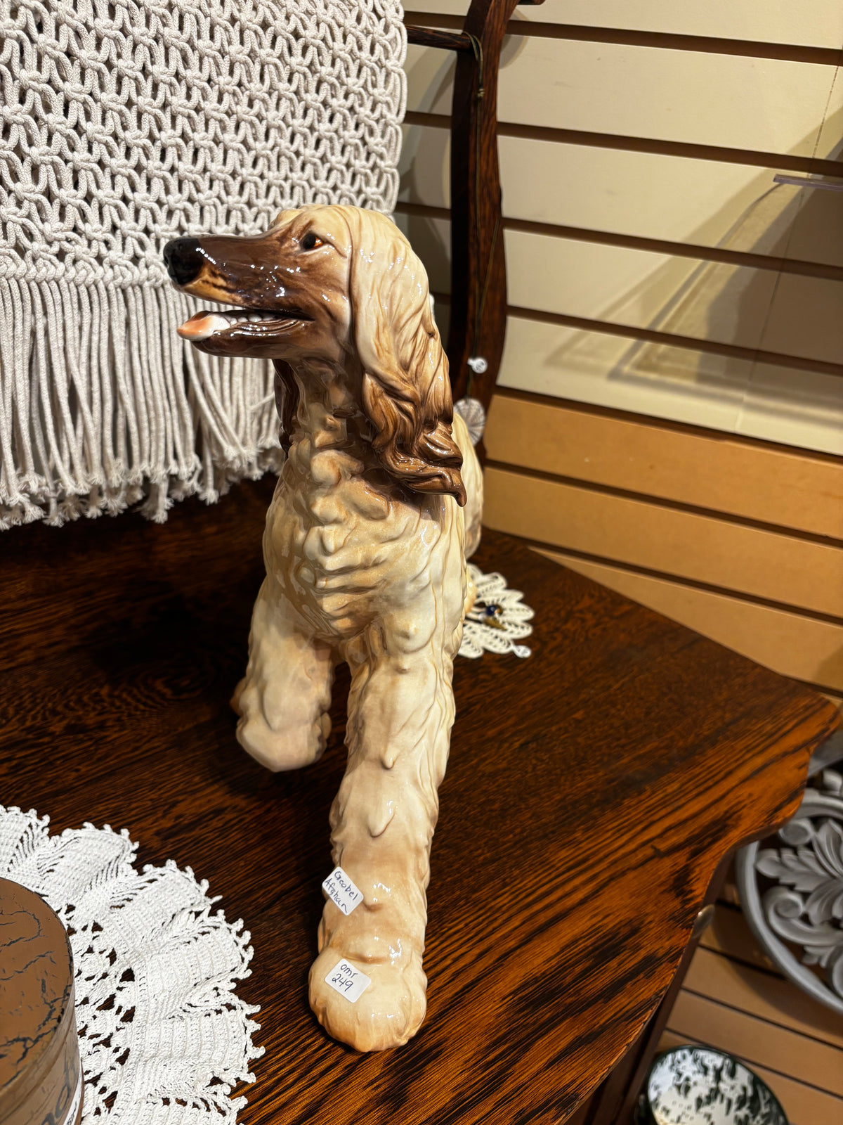 Large Goebel Afghan Dog Figurine