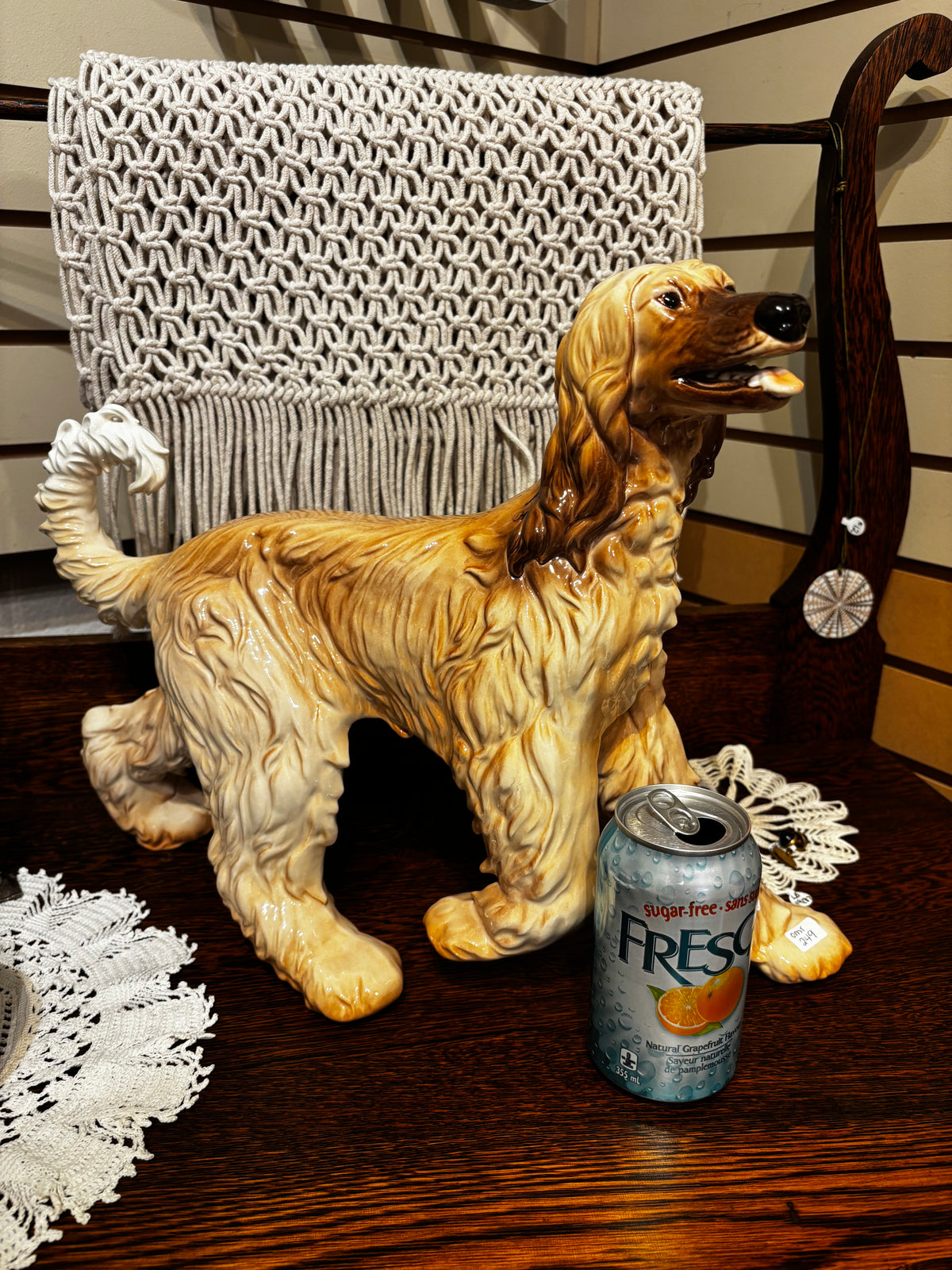 Large Goebel Afghan Dog Figurine