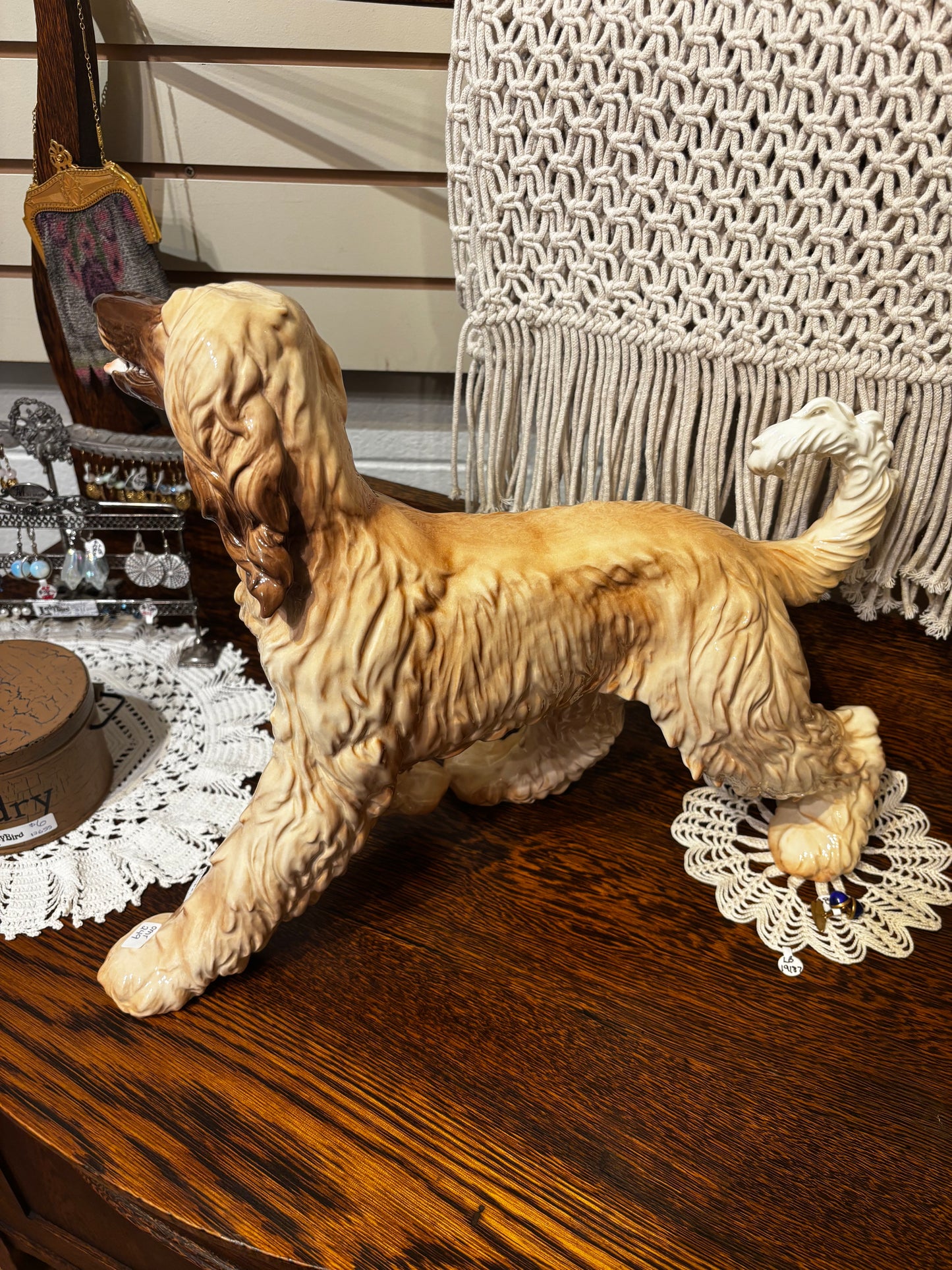 Large Goebel Afghan Dog Figurine