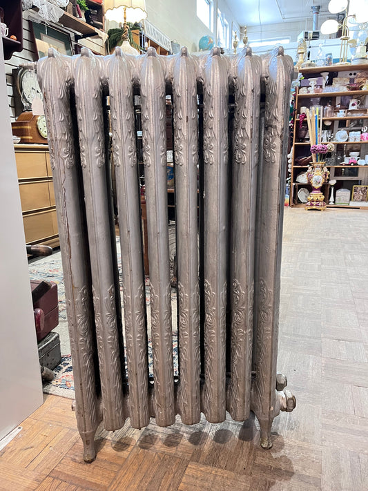 Original Ornate Cast-Iron Radiator