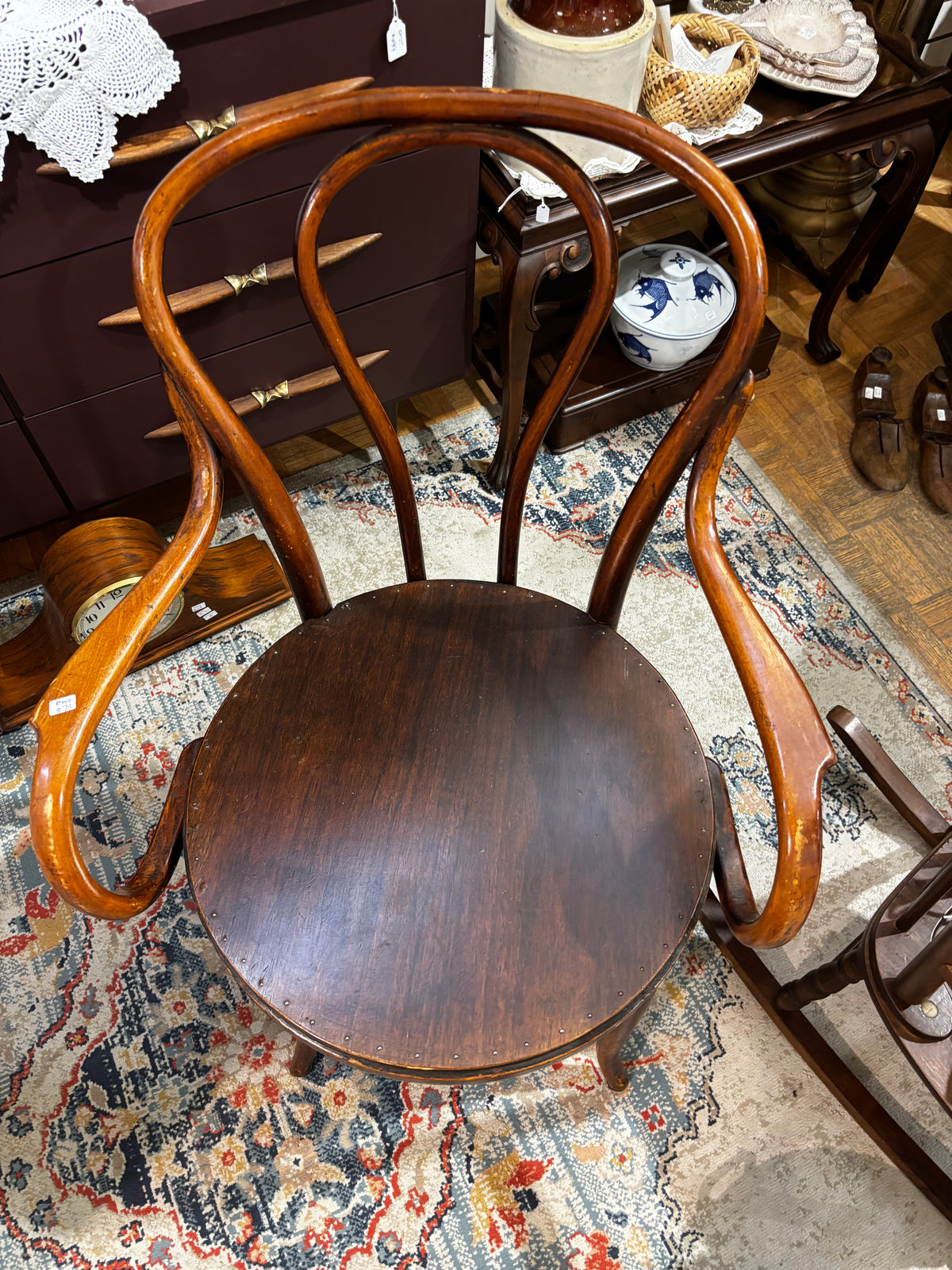 Antique Bentwood Chair