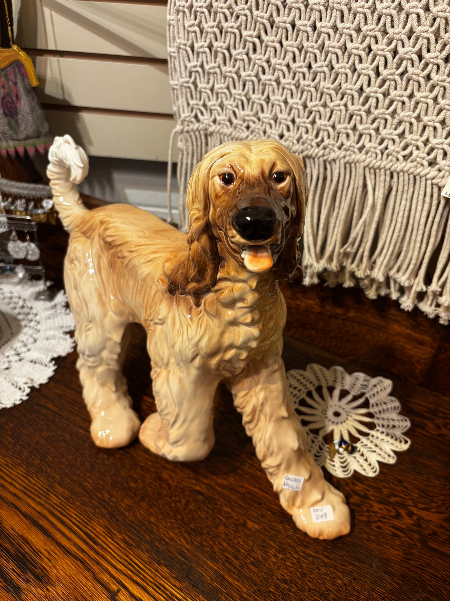 Large Goebel Afghan Dog Figurine