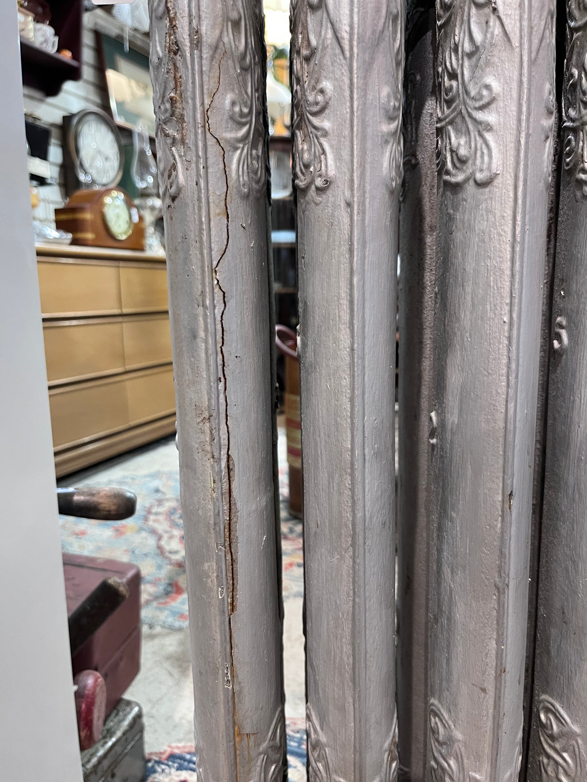 Original Ornate Cast-Iron Radiator