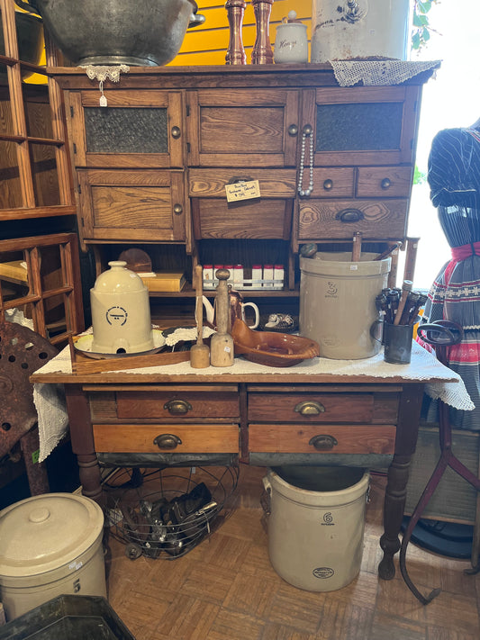 Primitive Antique Kitchen Cabinet