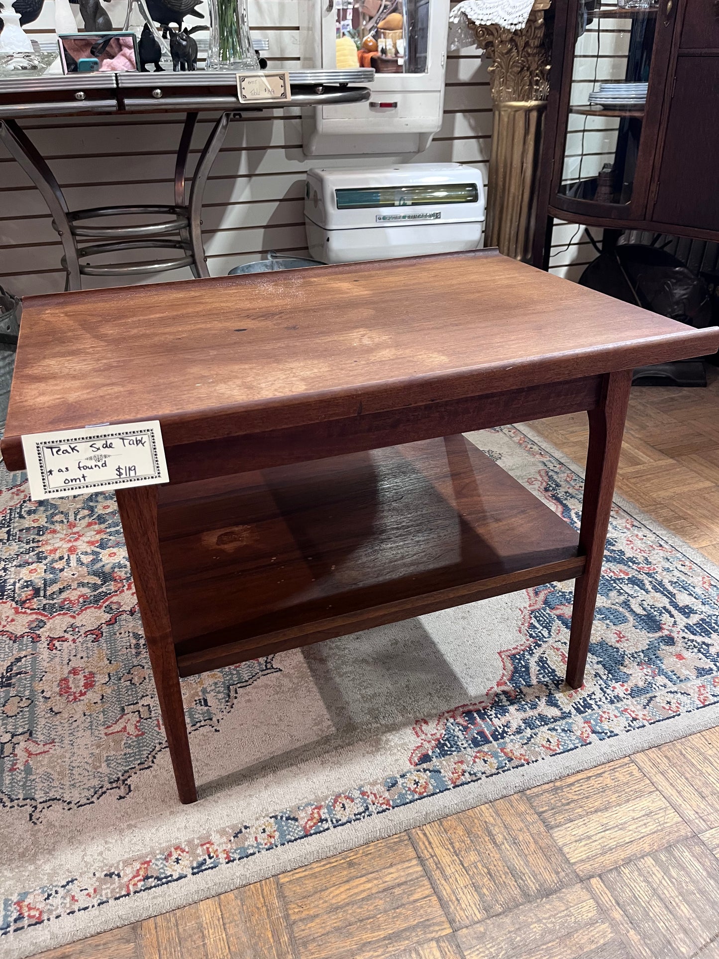 Mid Century Teak Side Table