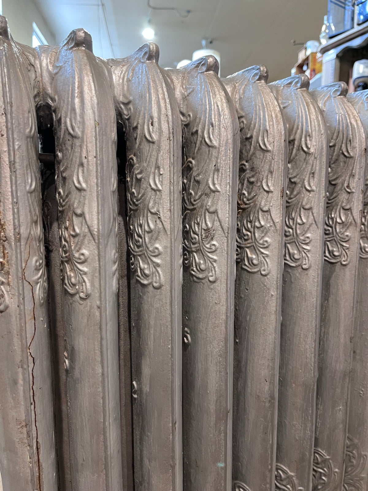 Original Ornate Cast-Iron Radiator