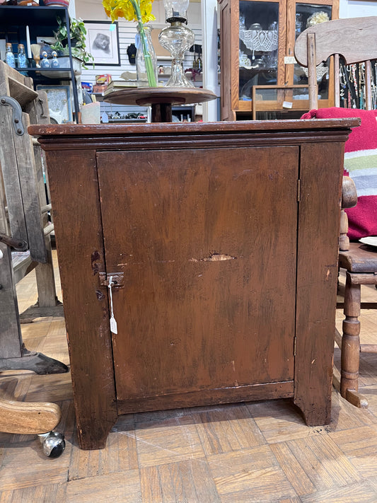 Antique Primitive Wooden Cabinet