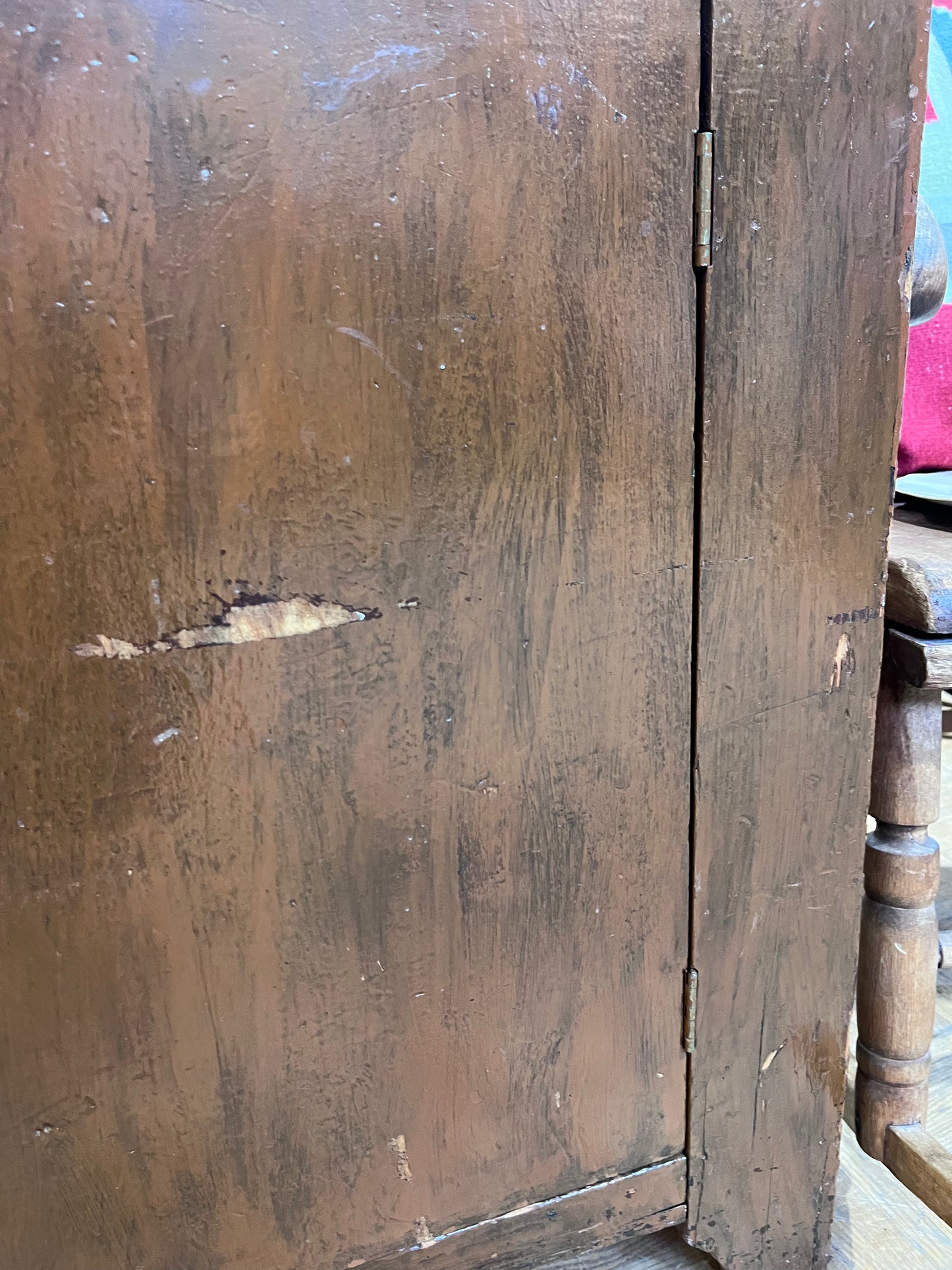 Antique Primitive Wooden Cabinet