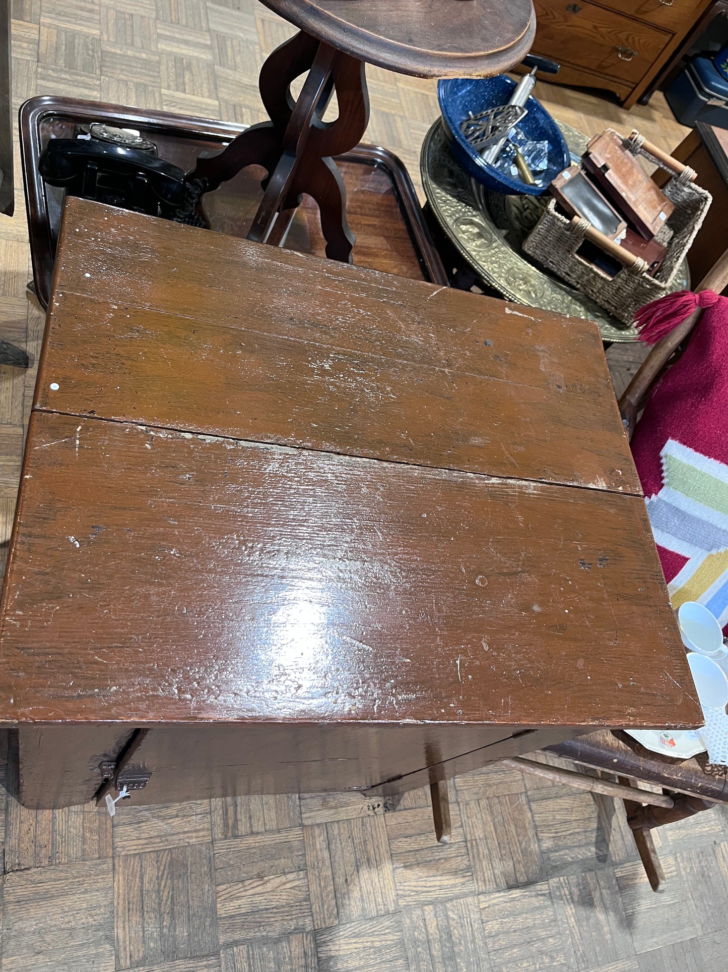 Antique Primitive Wooden Cabinet