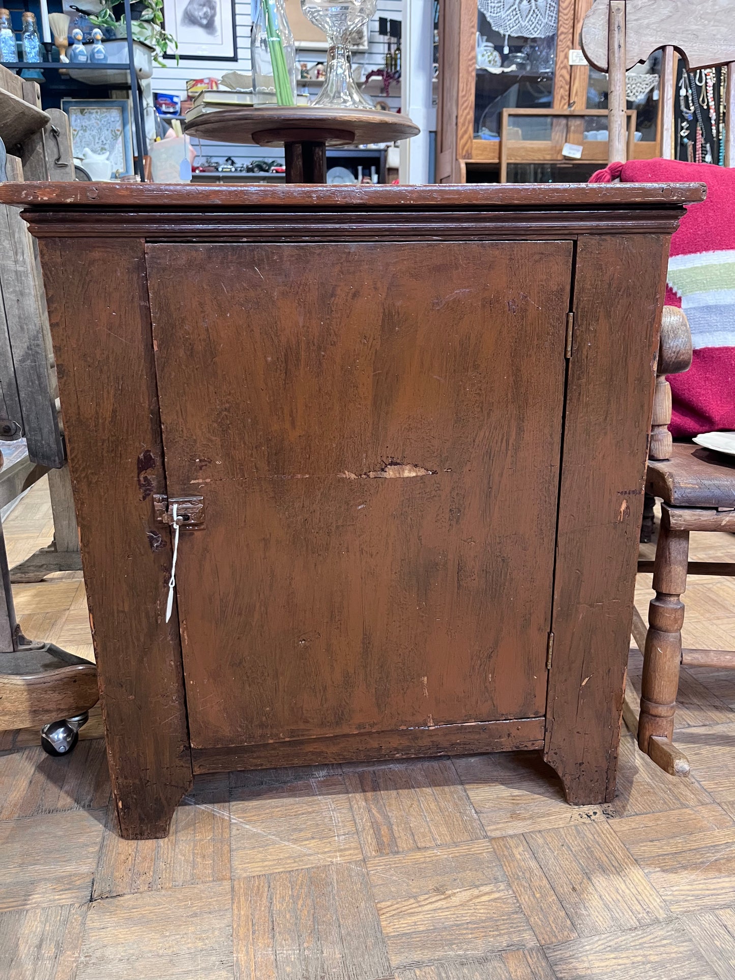Antique Primitive Wooden Cabinet