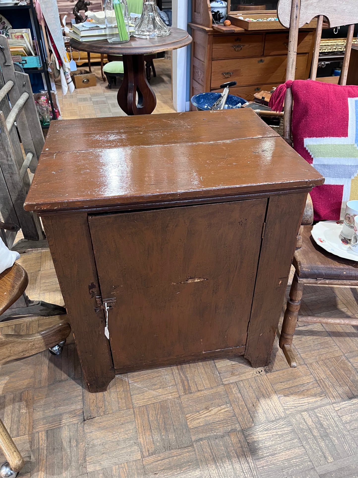 Antique Primitive Wooden Cabinet